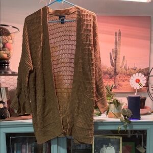 Daytrip Brown Knit Cardigan